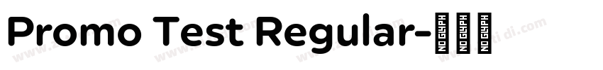 Promo Test Regular字体转换